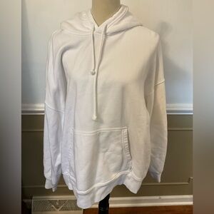 TNA White Hoodie Sweater